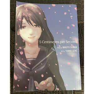 5 Centimeters per Second Omnibus by Makoto Shinkai English Manga Vertical Comics
